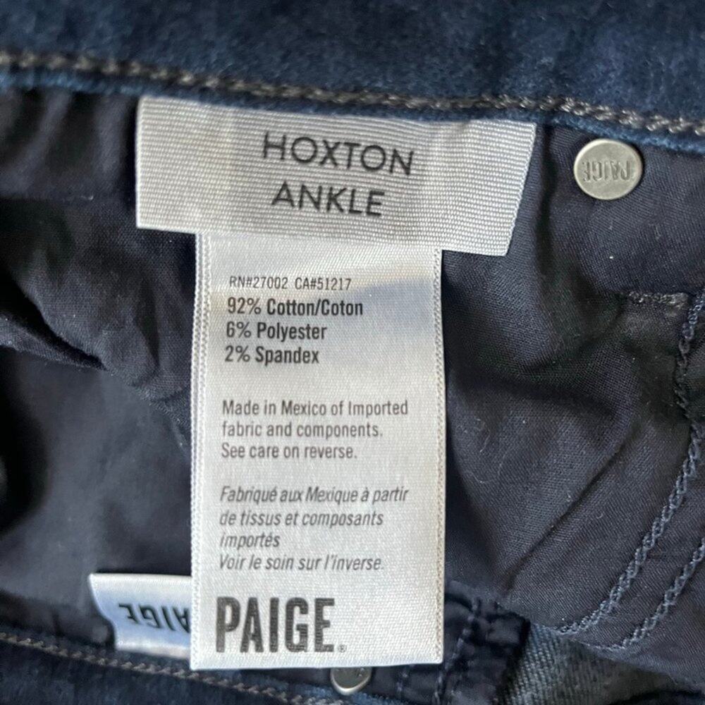 Paige Women's Hoxton Ankle Lana Dark Wash Skinny Jeans Size 29 - Picture 12 of 13
